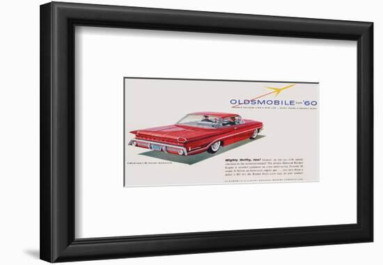 GM Oldsmobile - Mighty Thrifty-null-Framed Art Print