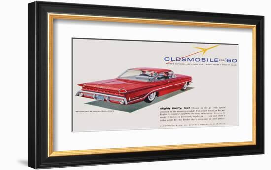 GM Oldsmobile - Mighty Thrifty-null-Framed Art Print