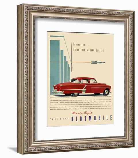 GM Oldsmobile - Modern Classic-null-Framed Premium Giclee Print
