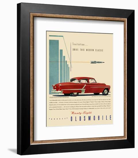 GM Oldsmobile - Modern Classic-null-Framed Premium Giclee Print