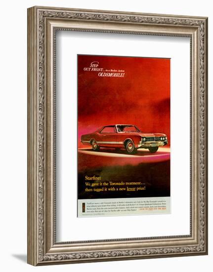 GM Oldsmobile - Step Out Front-null-Framed Premium Giclee Print