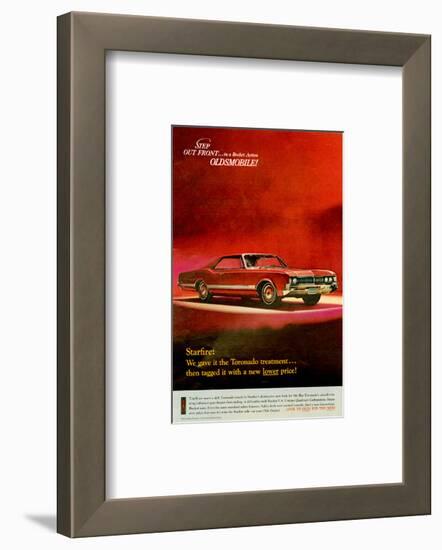 GM Oldsmobile - Step Out Front-null-Framed Art Print