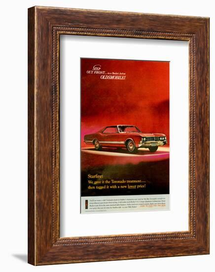 GM Oldsmobile - Step Out Front-null-Framed Art Print