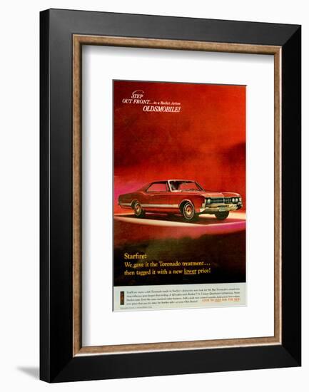 GM Oldsmobile - Step Out Front-null-Framed Art Print