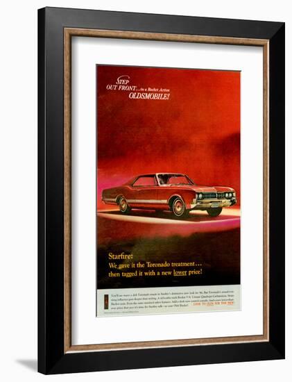 GM Oldsmobile - Step Out Front-null-Framed Art Print