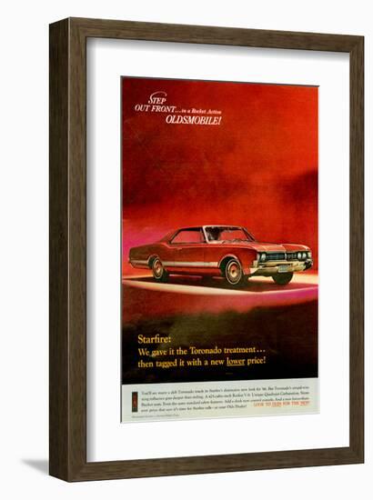 GM Oldsmobile - Step Out Front-null-Framed Art Print