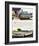GM Oldsmobile- With the Leader-null-Framed Art Print