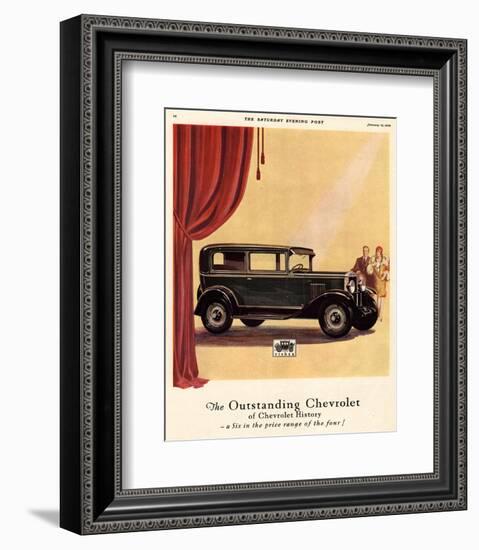 GM Outstanding Chevrolet-null-Framed Premium Giclee Print