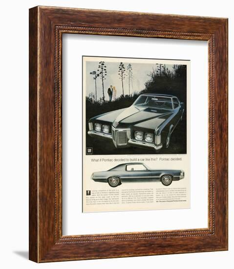GM Pontiac - a Car Like This-null-Framed Premium Giclee Print