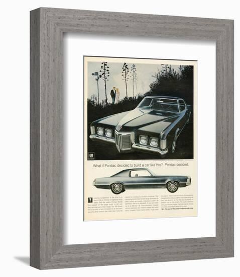 GM Pontiac - a Car Like This-null-Framed Premium Giclee Print