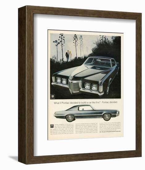 GM Pontiac - a Car Like This-null-Framed Premium Giclee Print