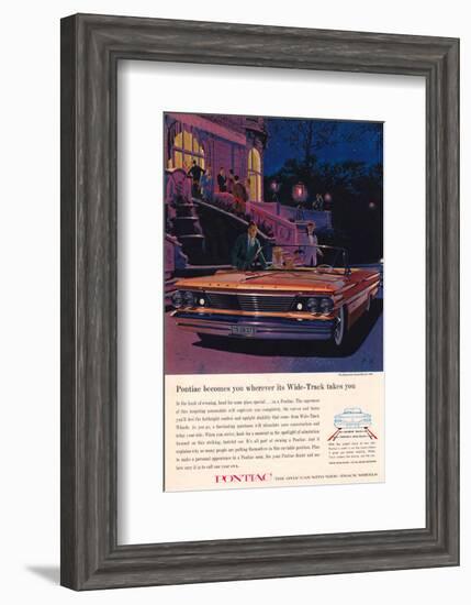 GM Pontiac Becomes You-null-Framed Art Print