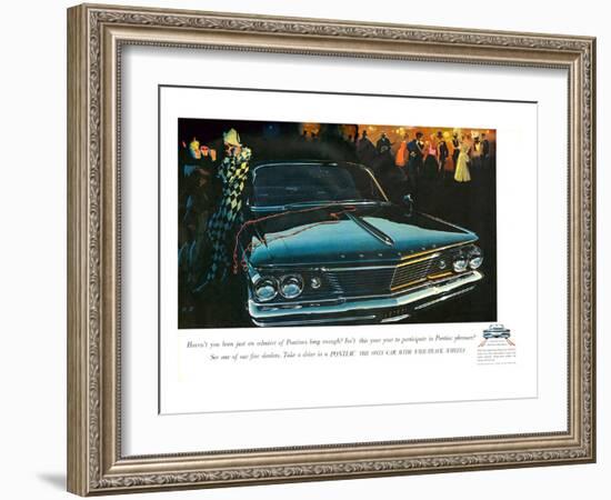 GM Pontiac - Just An Admirer-null-Framed Art Print