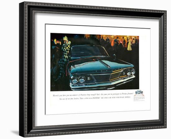 GM Pontiac - Just An Admirer-null-Framed Art Print