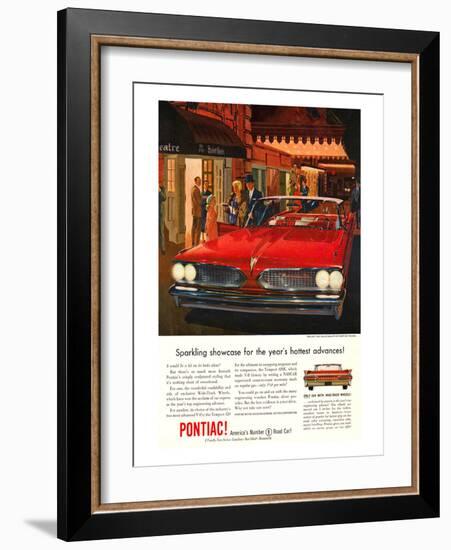 GM Pontiac- Sparkling Showcase-null-Framed Art Print
