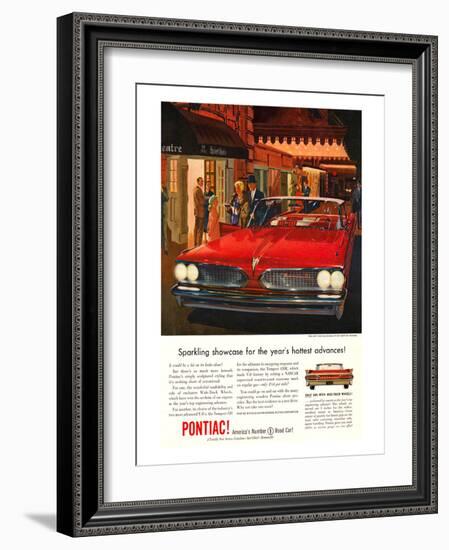 GM Pontiac- Sparkling Showcase-null-Framed Art Print