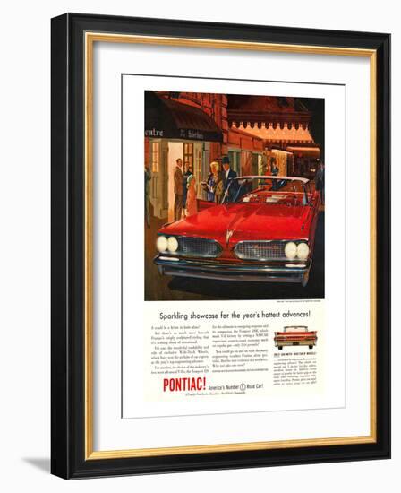 GM Pontiac- Sparkling Showcase-null-Framed Art Print