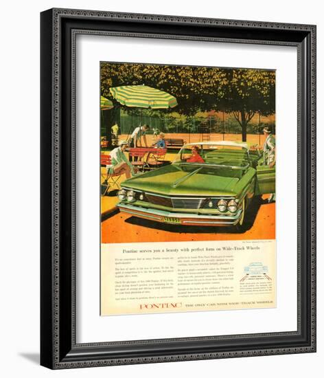 GM Pontiac - Wide Track Wheels-null-Framed Art Print