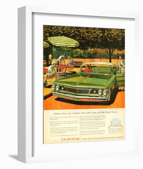 GM Pontiac - Wide Track Wheels-null-Framed Art Print