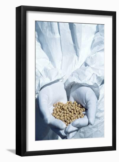 GM Soya Beans-Cristina-Framed Photographic Print