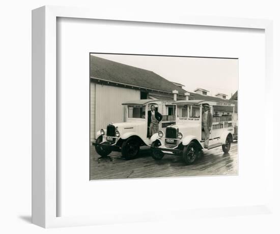 Gmc Trucks - Sanitary Infant Dairy , 1929-Marvin Boland-Framed Premium Giclee Print