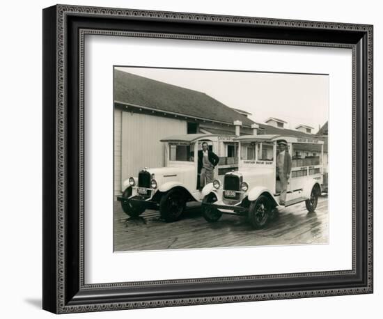 Gmc Trucks - Sanitary Infant Dairy , 1929-Marvin Boland-Framed Premium Giclee Print