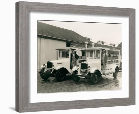 Gmc Trucks - Sanitary Infant Dairy , 1929-Marvin Boland-Framed Giclee Print