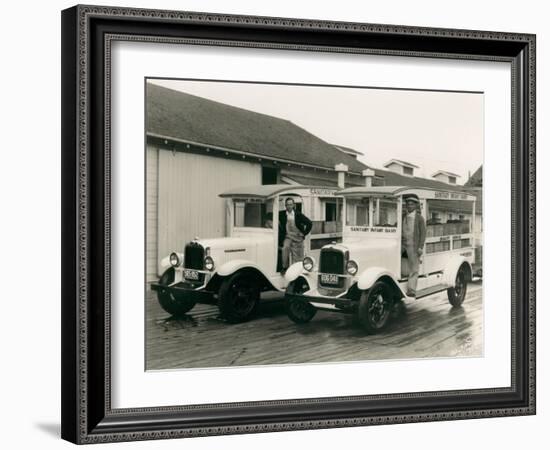 Gmc Trucks - Sanitary Infant Dairy , 1929-Marvin Boland-Framed Giclee Print