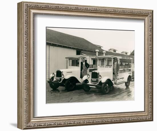 Gmc Trucks - Sanitary Infant Dairy , 1929-Marvin Boland-Framed Giclee Print