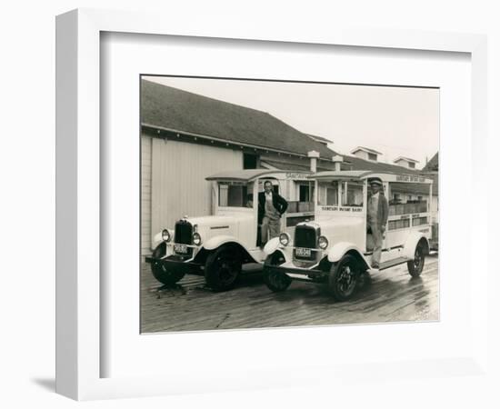 Gmc Trucks - Sanitary Infant Dairy , 1929-Marvin Boland-Framed Giclee Print