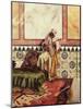 Gnaoua in a North African Interior (Oil on Panel)-Rudolphe Ernst-Mounted Giclee Print