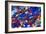 Gneiss, Thin Section, Polarised LM-PASIEKA-Framed Photographic Print