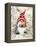 Gnome Hugging Rabbit-MAKIKO-Framed Premier Image Canvas