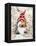 Gnome Hugging Rabbit-MAKIKO-Framed Premier Image Canvas