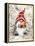 Gnome Hugging Rabbit-MAKIKO-Framed Premier Image Canvas