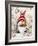 Gnome Hugging Rabbit-MAKIKO-Framed Giclee Print