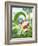 Gnome Parachute-MAKIKO-Framed Giclee Print