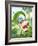 Gnome Parachute-MAKIKO-Framed Giclee Print