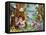 Gnome's life in Forest-MAKIKO-Framed Premier Image Canvas