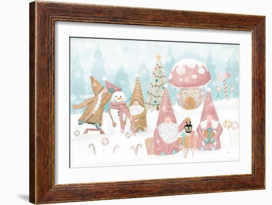 Gnome Sweet Gnome I-Veronique Charron-Framed Art Print