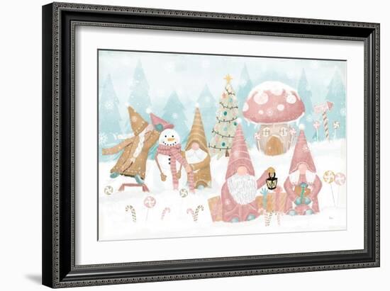 Gnome Sweet Gnome I-Veronique Charron-Framed Art Print