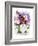 Gnome with Flowers-MAKIKO-Framed Giclee Print