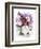 Gnome with Flowers-MAKIKO-Framed Giclee Print