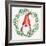 Gnome Wreath 1 v2-Kim Allen-Framed Art Print