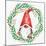 Gnome Wreath 1 v2-Kim Allen-Mounted Art Print