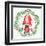 Gnome Wreath 2 v2-Kim Allen-Framed Art Print