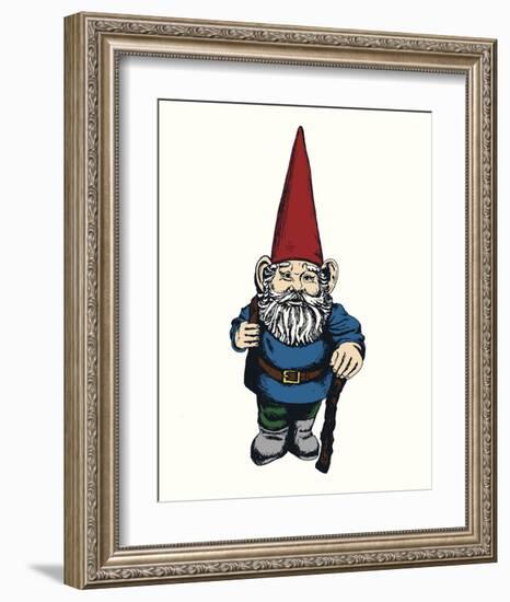 Gnome-Urban Cricket-Framed Art Print