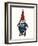 Gnome-Urban Cricket-Framed Art Print