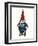 Gnome-Urban Cricket-Framed Art Print