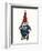 Gnome-Urban Cricket-Framed Art Print